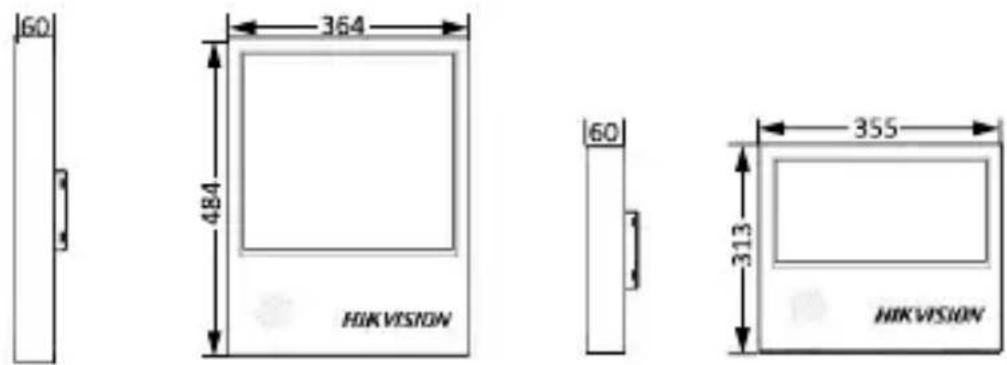 Hikvision DS-TVL121-9-6D - Dimensiuni - 1