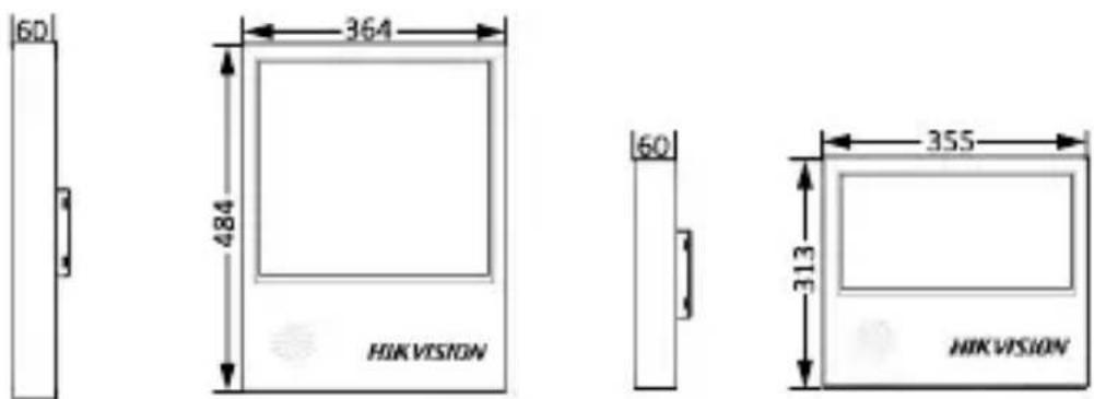 Hikvision DS-TVL121-9-6D - Dimensi - 1