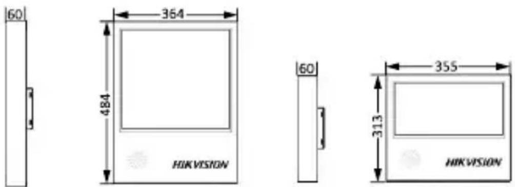 Hikvision DS-TVL121-9-6D - Wymiary - 1