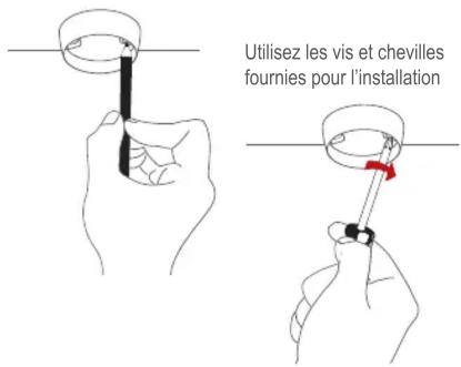 CAVIUS D-1471200 - Installation du détecteur de fumée : - 2