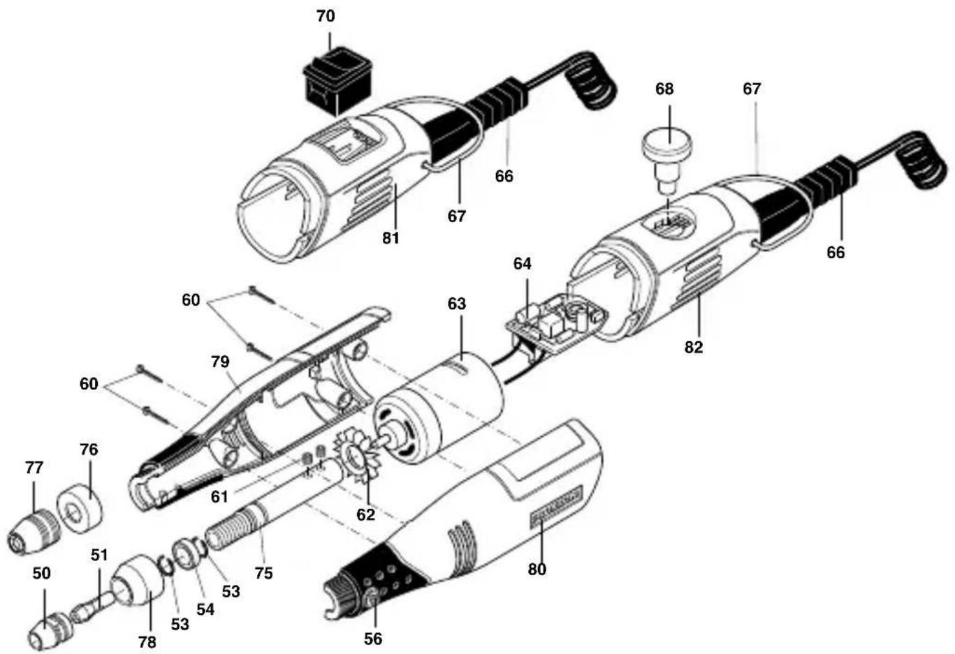 PROXXON Micromot 60/EF - Bediening - 4