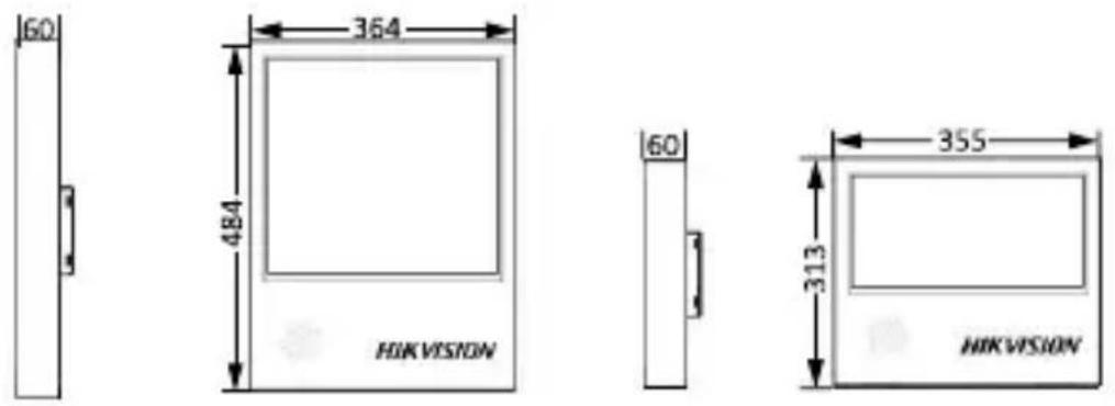 Hikvision DS-TVL121-3-6 - Dimensiuni - 1