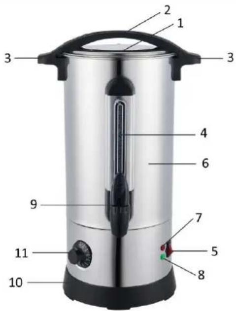 Emerio WB-129076 - INSTRUCCIONES DE SEGURIDAD - 1
