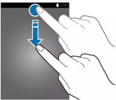 SAMSUNG Galaxy Core 3 - Utiliser le volet des raccourcis - 1