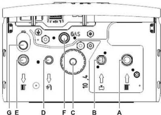 DAIKIN D2HND018 - Piping connections - 1