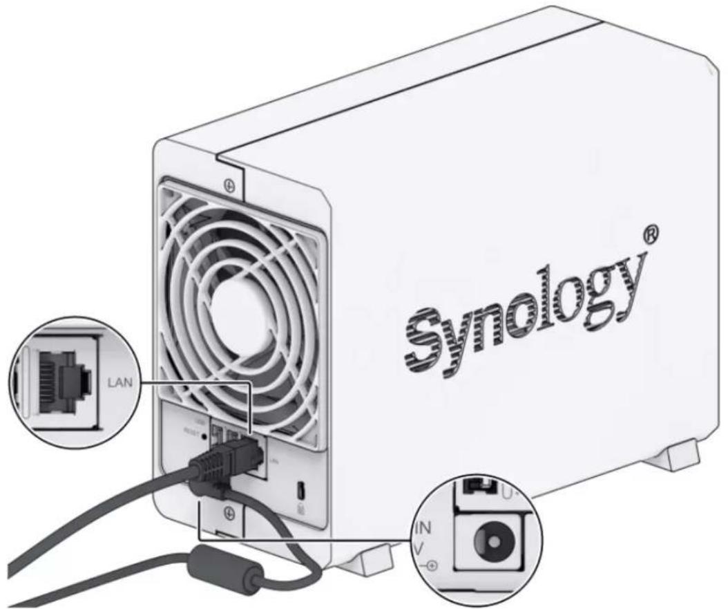 SYNOLOGY DS223j - Pour démarrer votre Synology NAS - 1