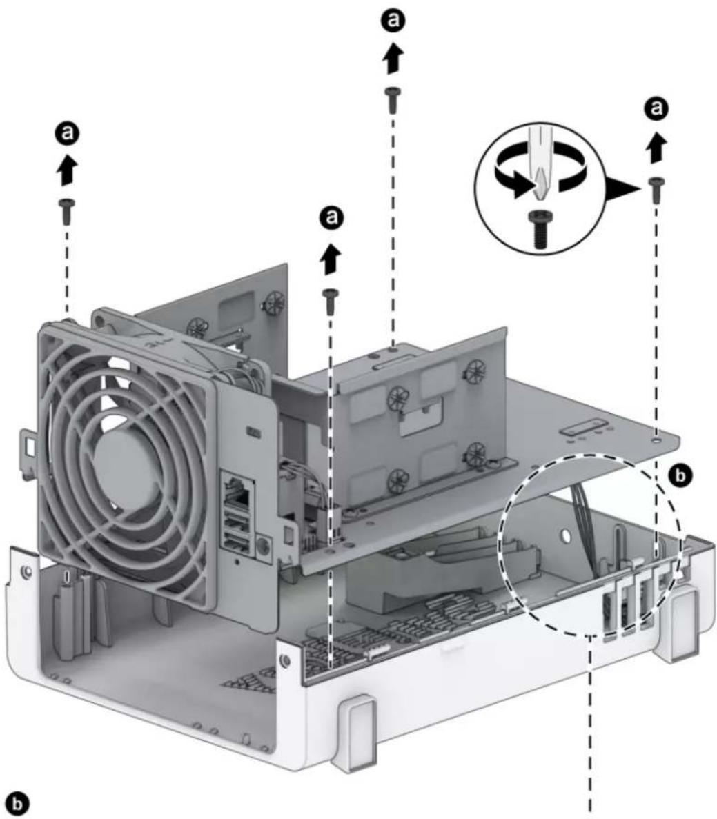 SYNOLOGY DS223j - Pour retirer le ventilateur défectueux - 2