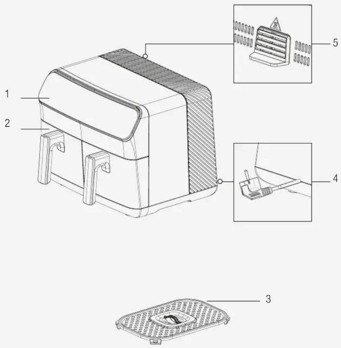BEKO FRL5388B - Friteuza dumneavoastră cu ulei puțin - 1