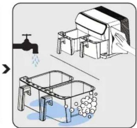 BEKO FRL5388B - Preparazione dell'elettrodomestico per l'uso - 3