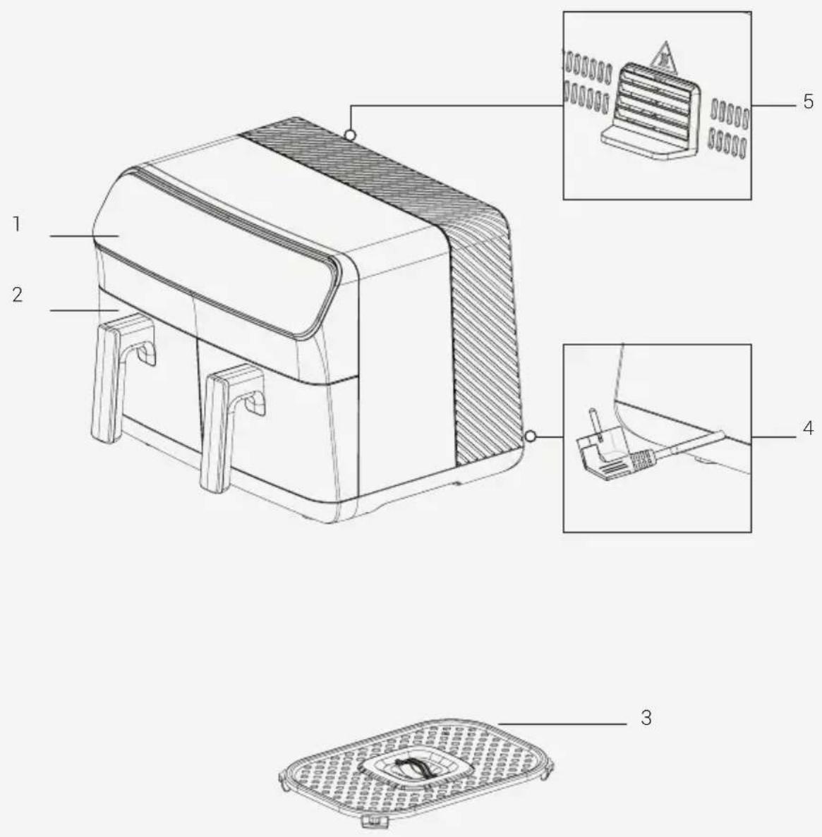 BEKO FRL5388B - Su Cocina con Menos Aceite - 1