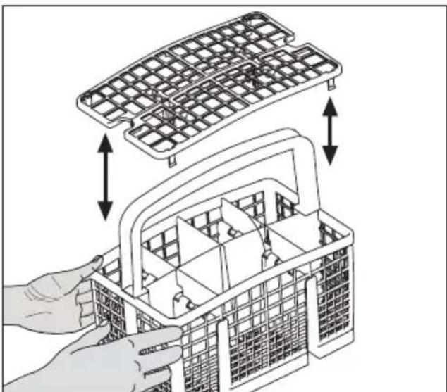BEKO BDIN38440 - Panier à couverts - 2