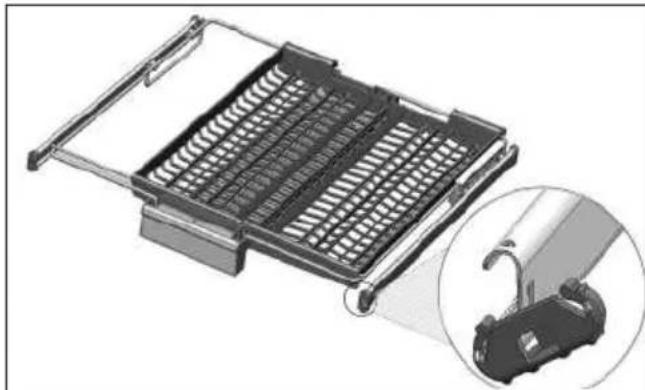 BEKO BDIN38440 - Panier à couverts supérieur - 4