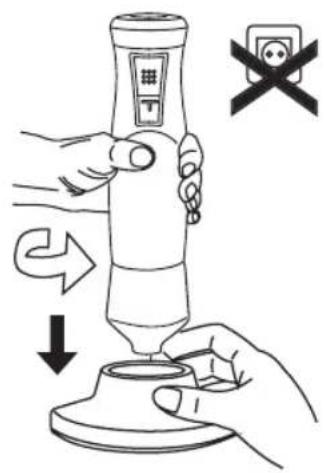 Diagram illustrating a medical or laboratory procedure with labeled components and directional arrows indicating process flow.