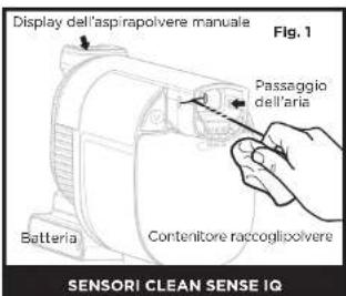 SHARK Stratos IZ400EU - PULIZIA DEI SENSORI - 1