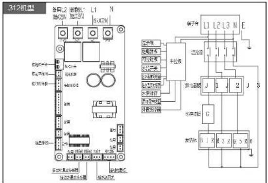 HAIER DSH-208A1 - 电气原理图 - 1