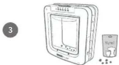 SureFlap Microchip Pet Door Connect - We strongly advise programming all of your pets into the Pet Door before fitting it. - 3