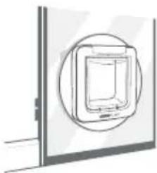 SureFlap Microchip Pet Door Connect - Stapsgewijze handleiding voor montage - 4
