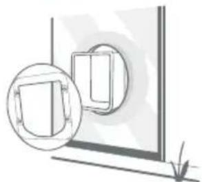 SureFlap Microchip Pet Door Connect - Stapsgewijze handleiding voor montage - 5