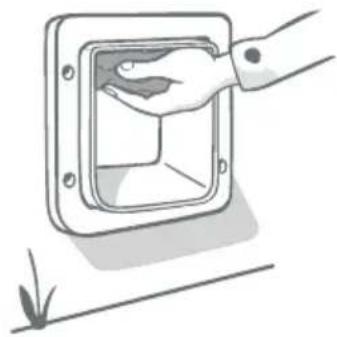 SureFlap Microchip Pet Door Connect - The pet detecting sensors - 1