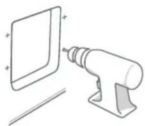 SureFlap Microchip Pet Door Connect - When using power tools, please follow all safety instructions provided with the product. - 7