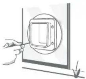 SureFlap Microchip Pet Door Connect - Stapsgewijze handleiding voor montage - 6