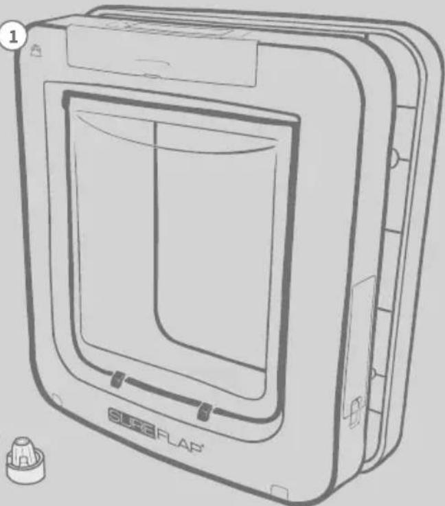 SureFlap Microchip Pet Door Connect - Im Lieferumfang enthalten: - 3