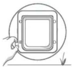 SureFlap Microchip Pet Door Connect - Gebruikt u elektrisch gereedschap, volg dan al de veiligheidsinstructies die bij het product zijn geleverd. - 7