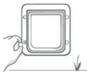 SureFlap Microchip Pet Door Connect - Gebruikt u elektrisch gereedschap, volg dan al de veiligheidsinstructies die bij het product zijn geleverd. - 7