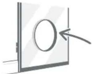 SureFlap Microchip Pet Door Connect - Instruction pas-à-pas pour la découpe d'une ouverture dans une vitre - 7