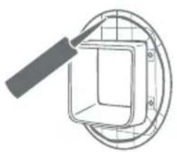 SureFlap Microchip Pet Door Connect - Gebruikt u elektrisch gereedschap, volg dan al de veiligheidsinstructies die bij het product zijn geleverd. - 3