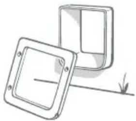 SureFlap Microchip Pet Door Connect - Gebruikt u elektrisch gereedschap, volg dan al de veiligheidsinstructies die bij het product zijn geleverd. - 4