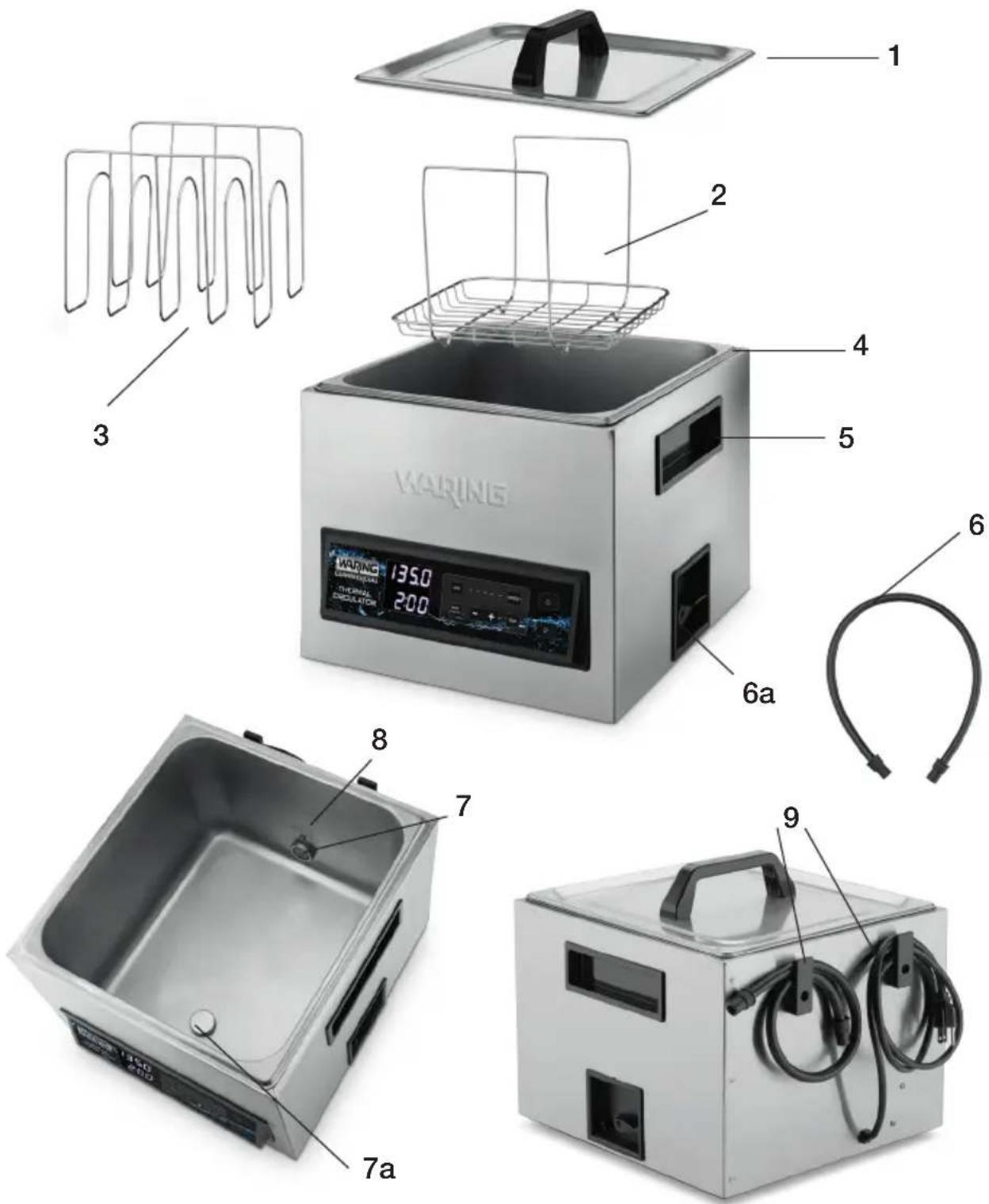 Waring Commercial WSV16 - PARTS - 1