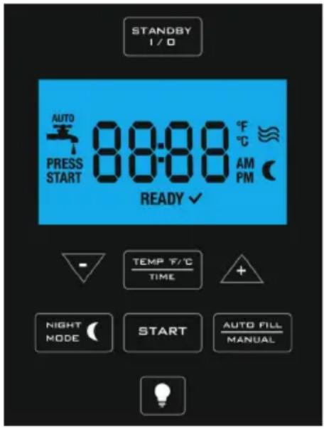 Waring Commercial WWB10GB - DIGITAL DISPLAY &amp; CONTROLS - 8