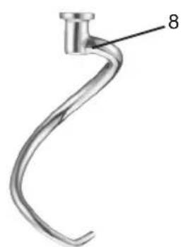 Waring Commercial Luna WSM7L - Finger Guard - 2