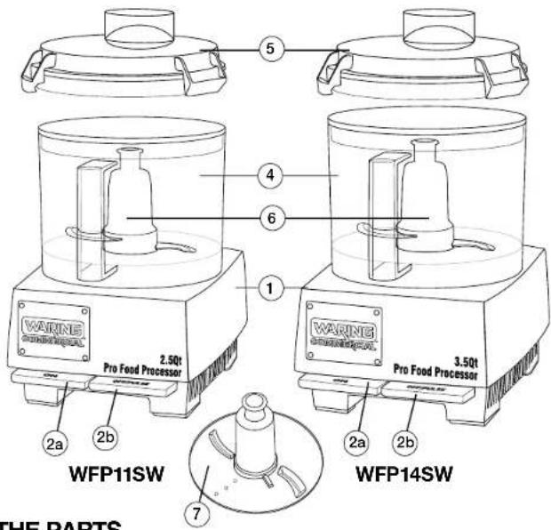 Waring Commercial WFP14SW - CONTENTS - 1