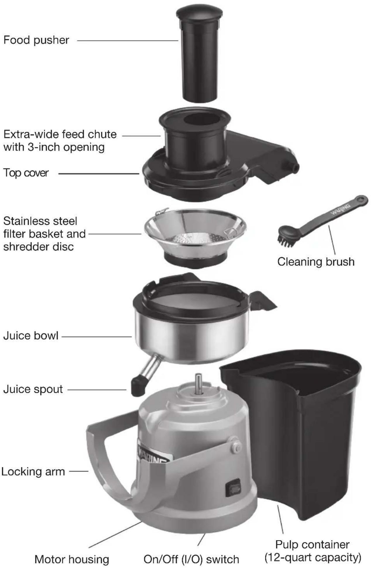 Waring Commercial WJX80 - FEATURES & BENEFITS - 1