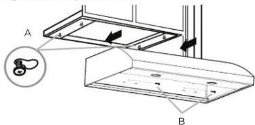 SAMSUNG NK30B3500US - Mounting the Hood - 1