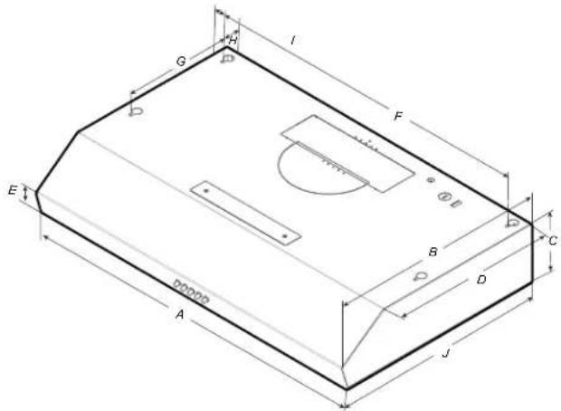 SAMSUNG NK30B3500US - Pour les installations rectangulaires ventilées de 3¼ "x 10" (8,3 x 25,4 cm) - 1