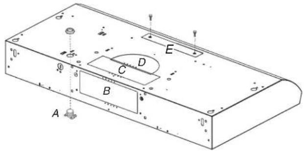 SAMSUNG NK30B3500US - Préparer les évents de hotte - 1