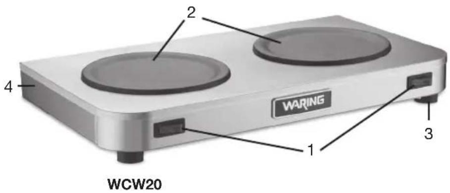 Waring Commercial WCW10 - PIEZAS - 2