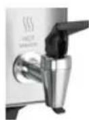 Waring Commercial Café Deco WCM60PT - Luz de listo - 2