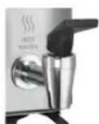 Waring Commercial Café Deco WCM50P - Bouton BREW - 1