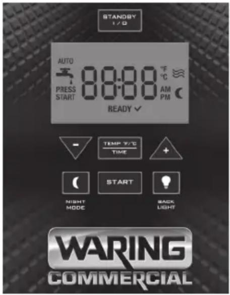 Waring Commercial WWB5G - DIGITAL DISPLAY &amp; CONTROLS - 7
