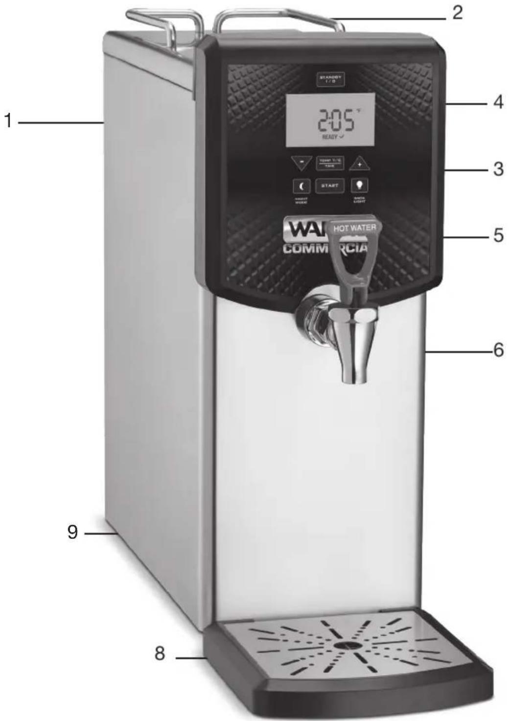 Waring Commercial WWB3G - PIEZAS - 1