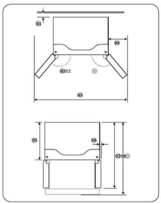 SAMSUNG RF30BB660012 - Installation - 1