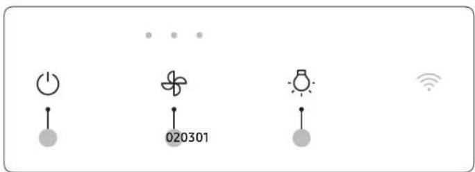 SAMSUNG NK36CB600WCG - Panel de botones - 1