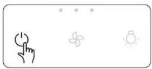 SAMSUNG NK36CB600W12 - Turning the Range Hood On or Off - 1