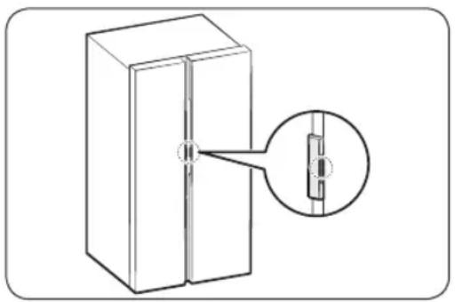 SAMSUNG RS23CB7600QL - Función de apertura automática de la puerta (solo para los modelos correspondientes) - 1