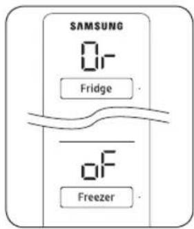 SAMSUNG RS23CB7600QL - Activating and deactivating Peak Demand Off (Override mode) - 2