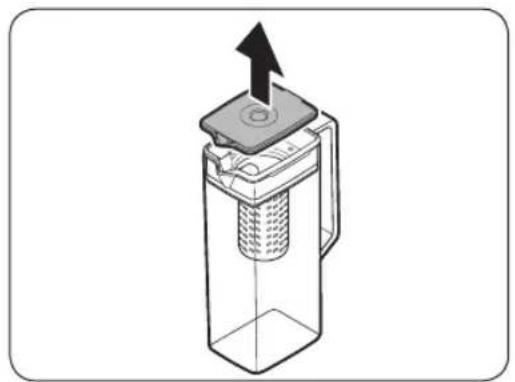 SAMSUNG RS23CB7600QL - To fill the Water pitcher - 1
